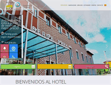 Tablet Screenshot of hotelbergapark.com
